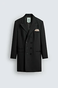 BLAZER LONGUE À BOUTONNAGE CROISÉ HARRY LAMBERT FOR ZARA X DISNEY