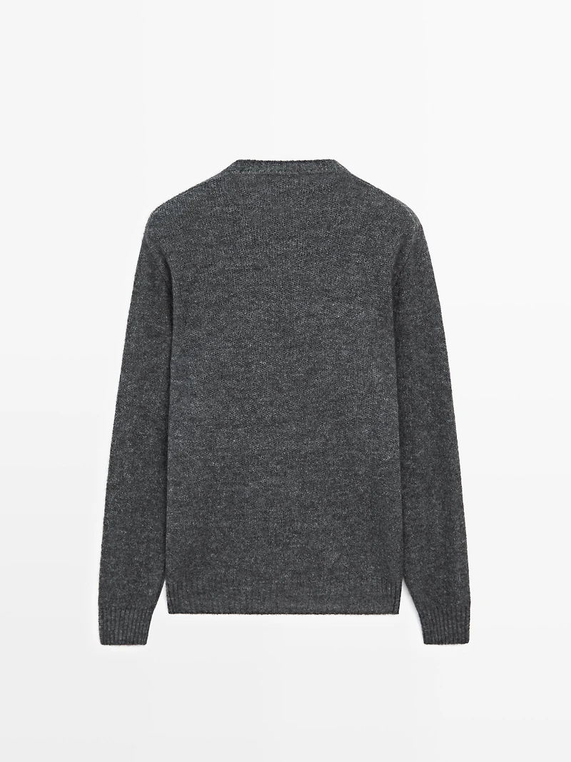 Knit alpaca blend sweater - LIMITED