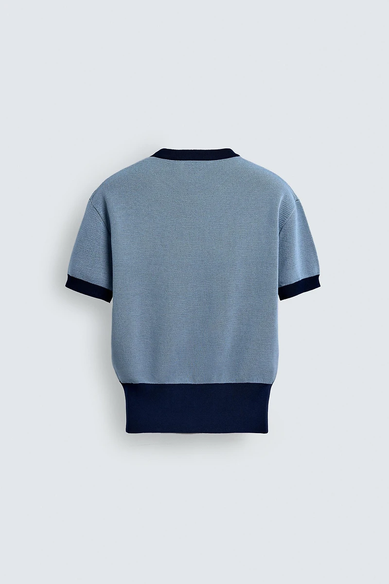 DONALD DUCK KNIT T-SHIRT HARRY LAMBERT FOR ZARA X DISNEY