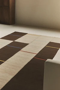 WOOL AREA RUG STITCHING X COLLAGERIE