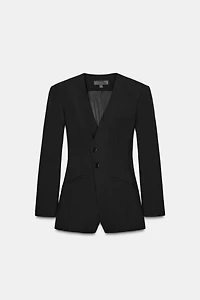 DOUBLE-BREASTED SHORT BLAZER JUMPSUIT