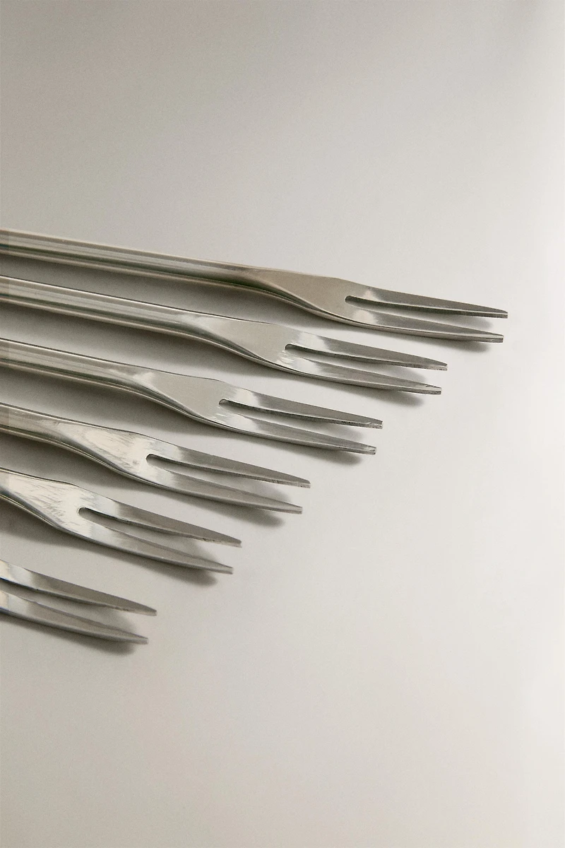 PACK OF STEEL FORKS (PACK OF 6)