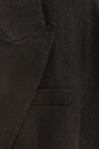 ZW COLLECTION DOUBLE BREASTED LINEN VEST
