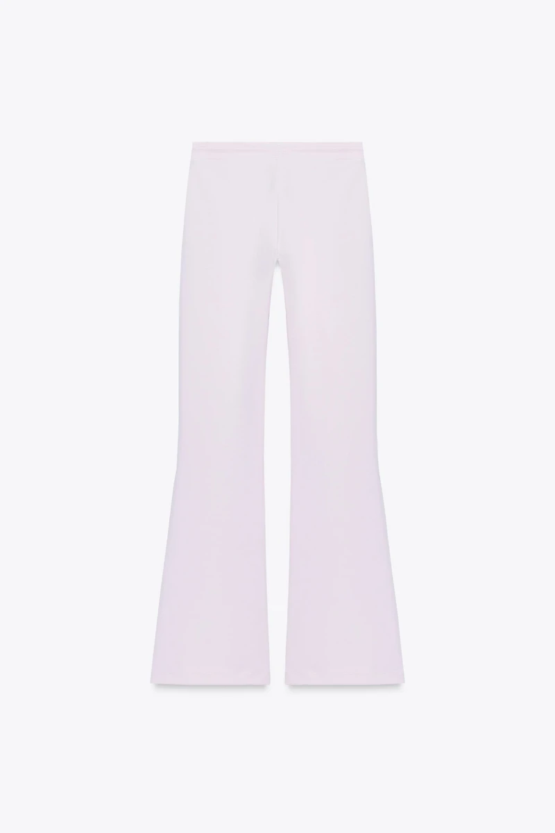 INTERLOCK FLARE PANTS