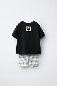 MINNIE MOUSE © DISNEY T-SHIRT AND CYCLING LEGGINGS SET