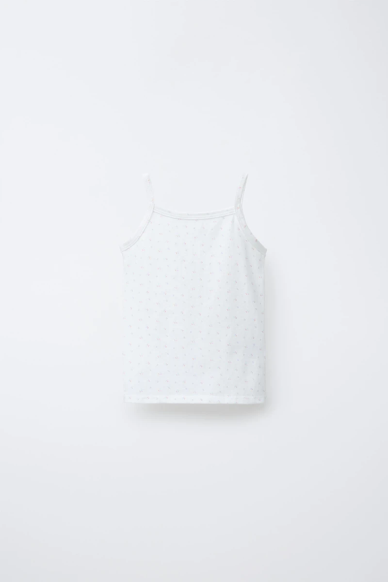 2-6 ANS/ LOT DE DEUX T-SHIRTS À CARREAUX VICHY ET PETITES FLEURS