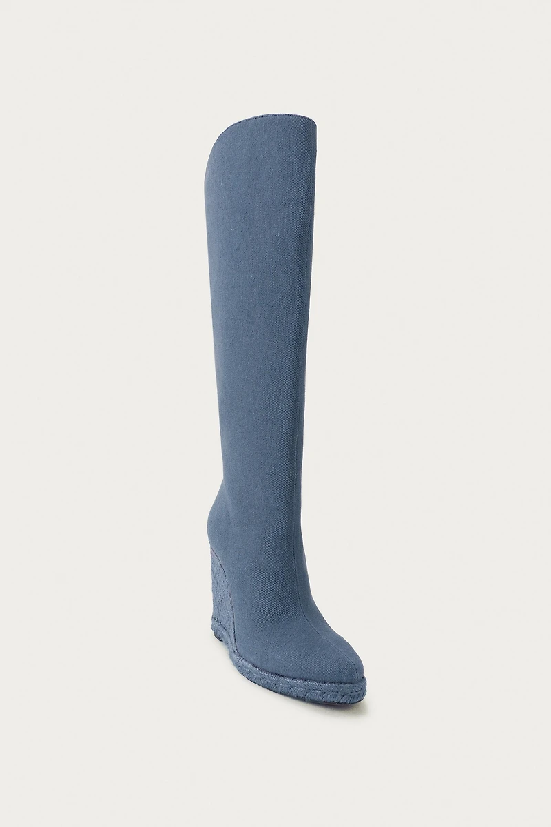 MARISA BERENSON X ZARA WEDGE BOOTS