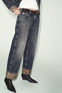 Z1975 STRAIGHT LEG JEANS WITH CUFFED HEM