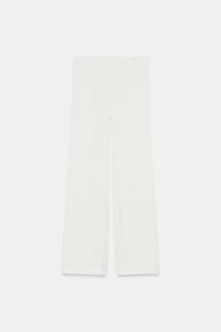 SATIN FLARE PANTS