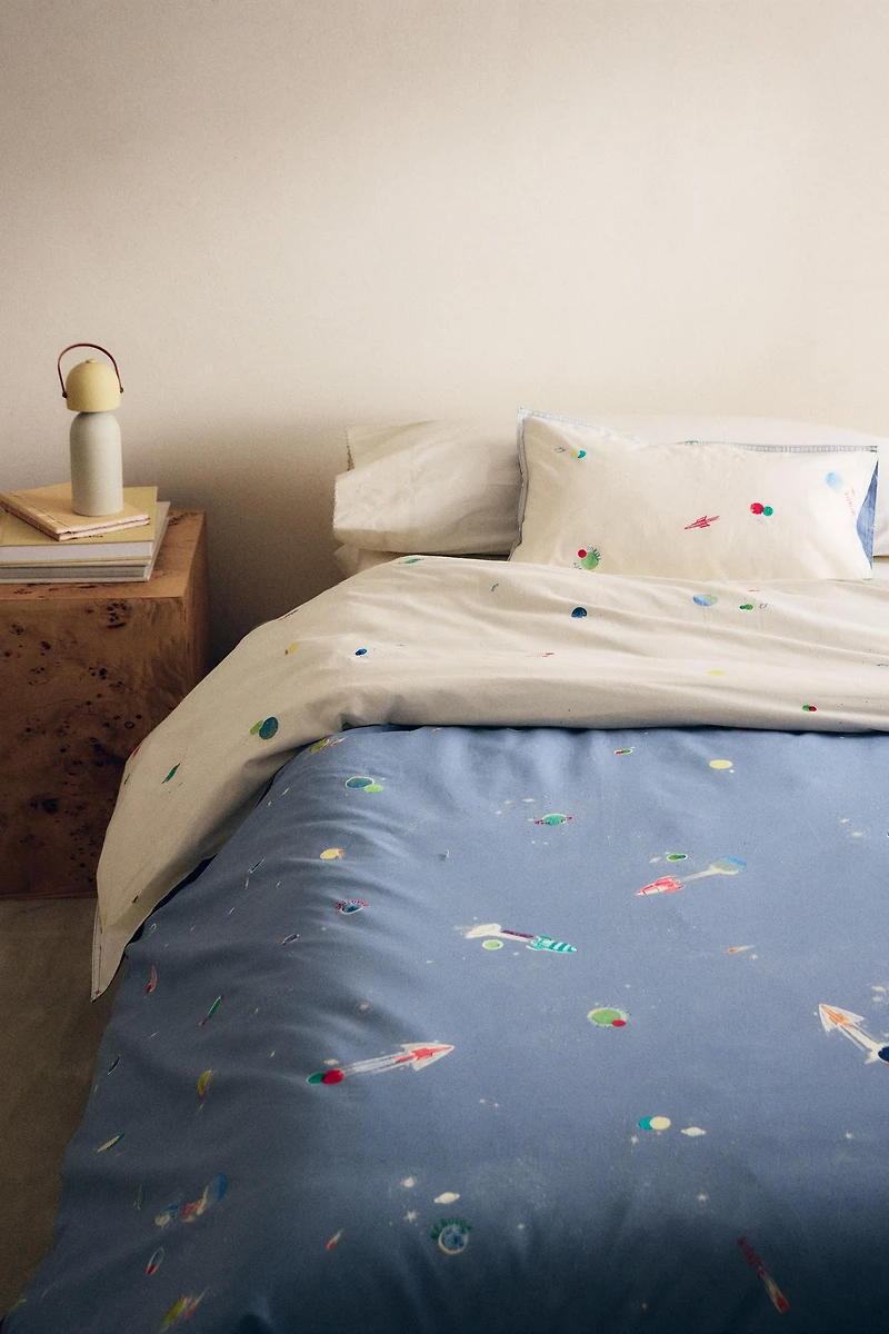 KIDS' SPACE DUVET COVER