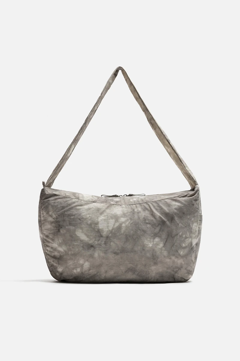 WORN EFFECT NYLON BAG
