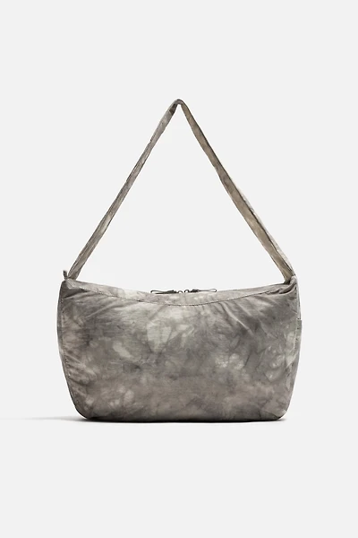 WORN EFFECT NYLON BAG