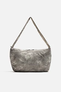 WORN EFFECT NYLON BAG