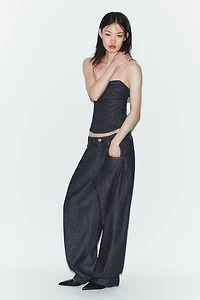 TRF HI-RISE BARREL JEANS