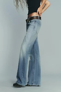 TRF LOW RISE FLARE JEANS