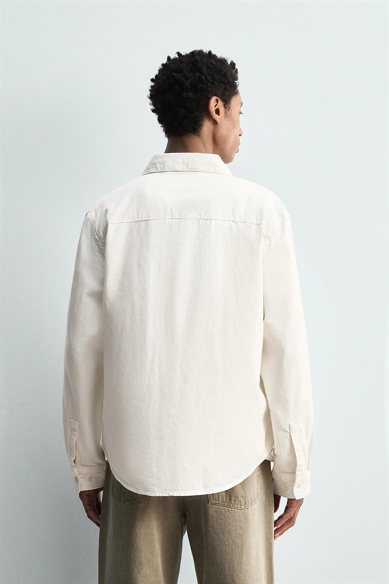 DENIM OVERSHIRT