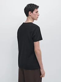 100% mercerised cotton T-shirt