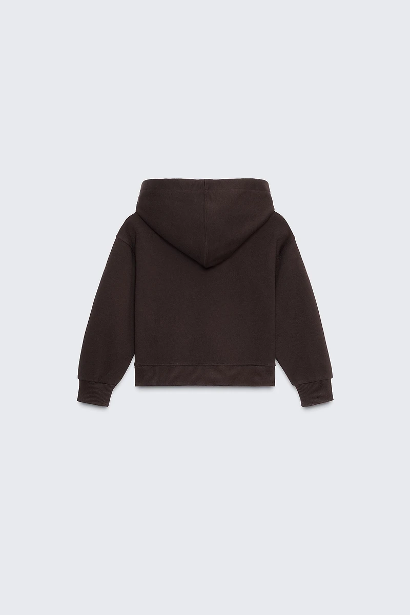 50TH ANNIVERSARY EMBROIDERED TEXT HOODIE