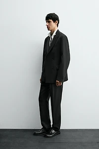 VESTE DE SMOKING À BOUTONNAGE CROISÉ