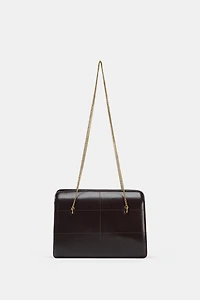 LEATHER SHOULDER BAG