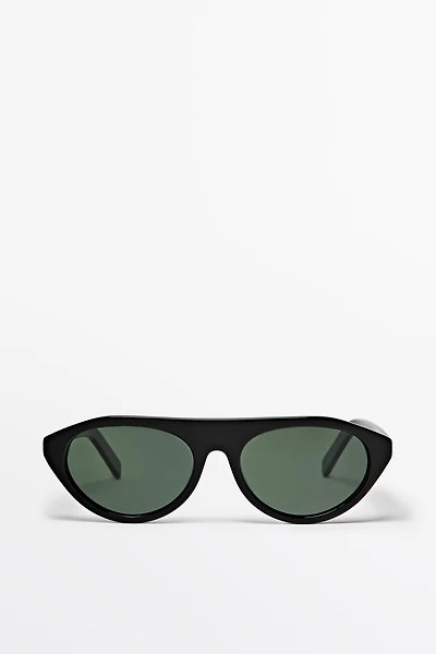 Lunettes de soleil ovales