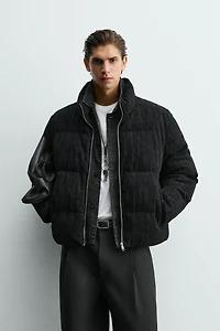 CROPPED FIT PUFFER JACKET