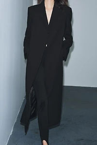 ZW COLLECTION TAILORED BUTTON COAT