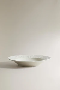 GRAPE RELIEF PORCELAIN SOUP PLATE