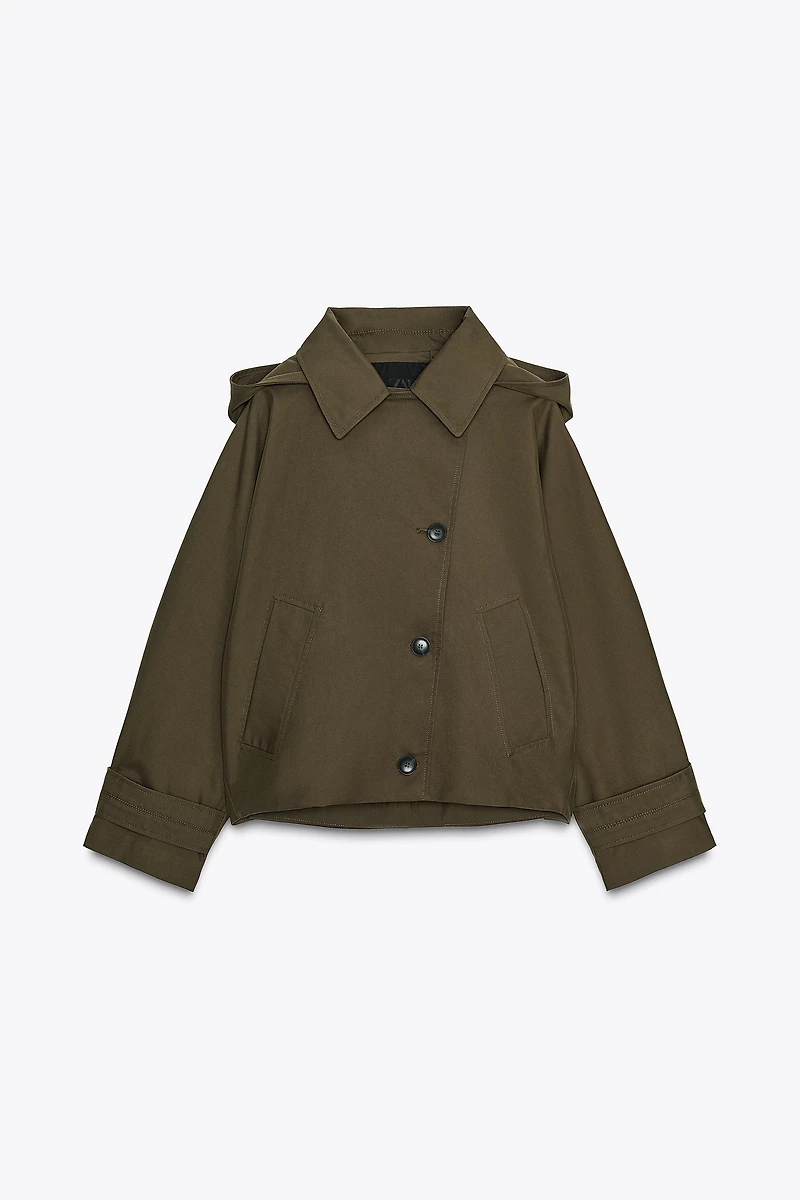 ZW COLLECTION WATER REPELLENT TRENCH COAT