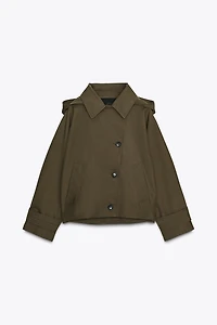 ZW COLLECTION WATER REPELLENT TRENCH COAT