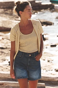 SEQUIN KNIT CARDIGAN
