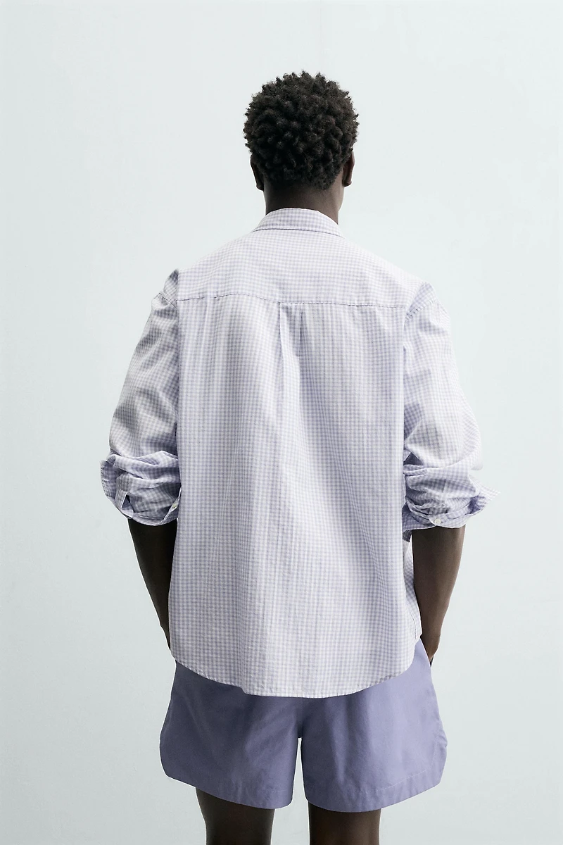 REGULAR FIT PLAID SHIRT