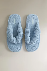 FLAT TOWEL SANDALS