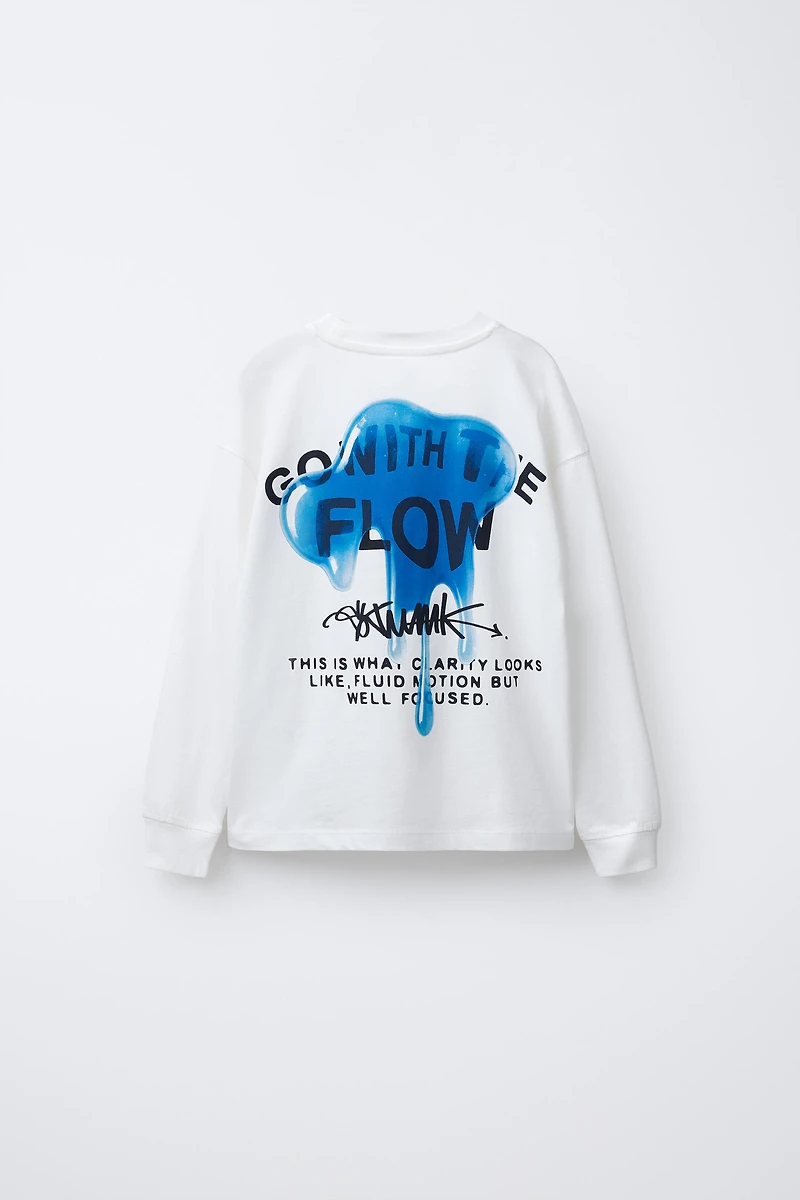 TEARDROP PRINT T-SHIRT