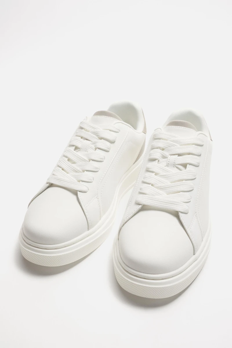 HEEL DETAIL SNEAKERS
