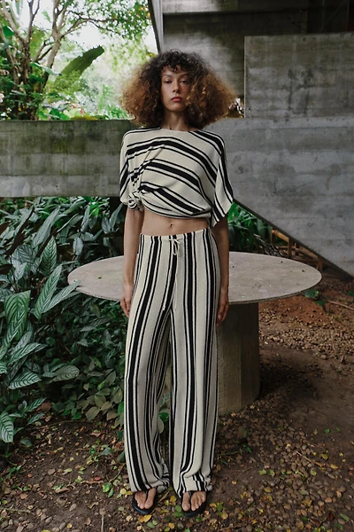 RUSTIC WIDE LEG PANTS