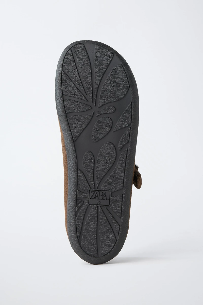 LEATHER BAREFOOT BALLET FLATS