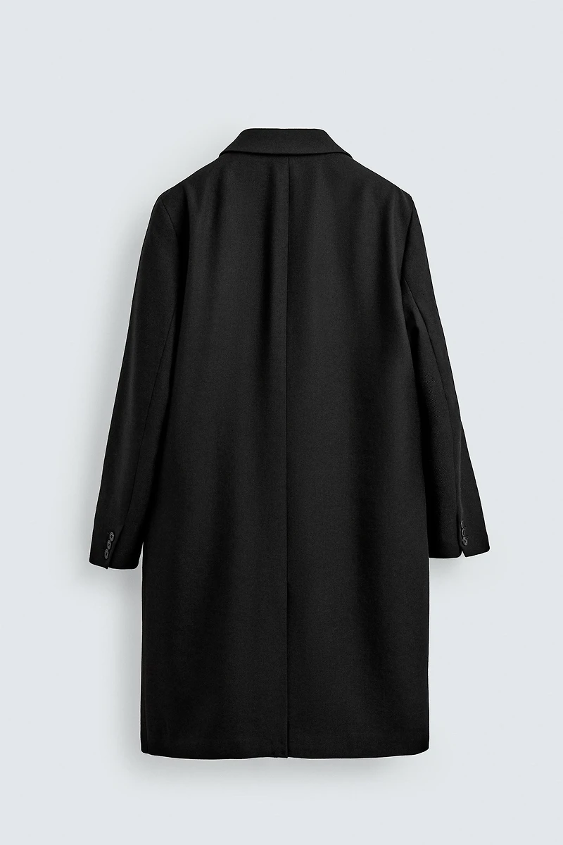 LIGHTWEIGHT 100% WOOL COAT