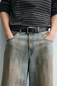 VINTAGE WASH BAGGY FIT JEANS