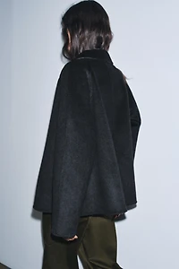 WOOL BLEND JACKET ZW COLLECTION