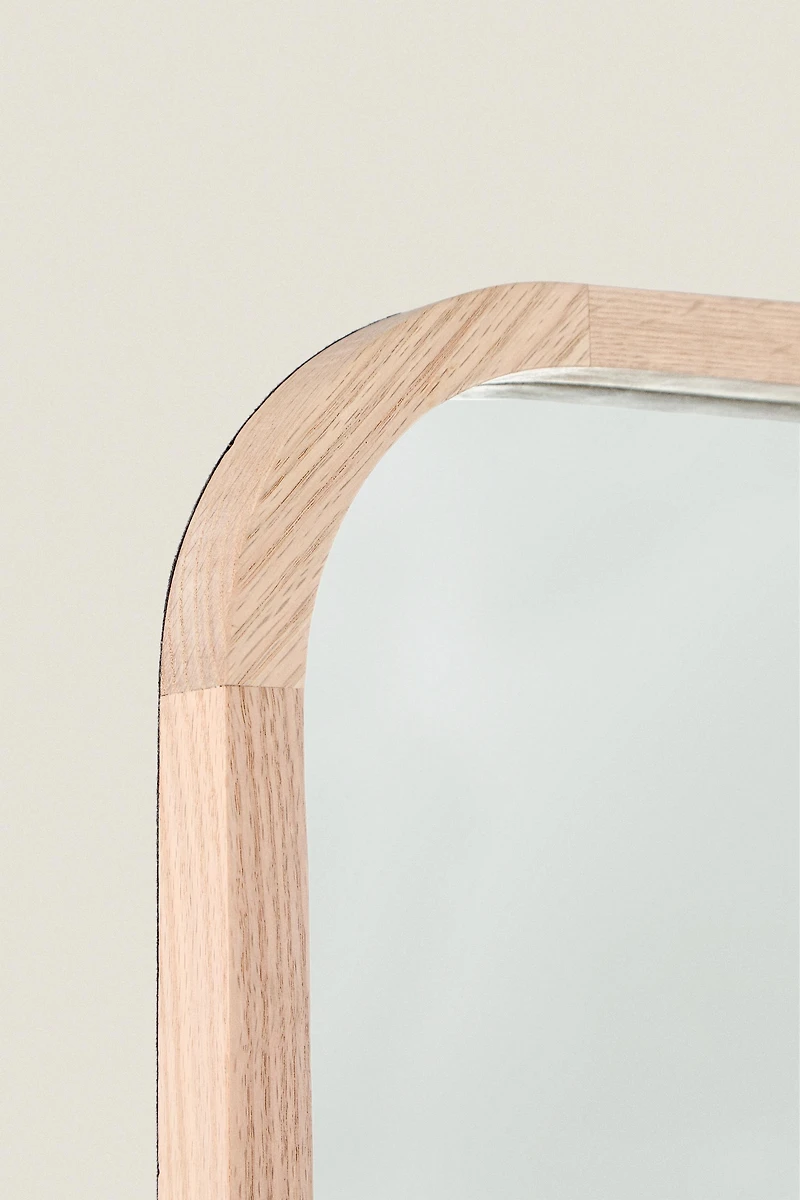 GRAND MIROIR RECTANGULAIRE CADRE ARRONDI