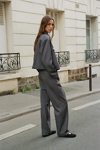 HERRINGBONE POCKET JACKET