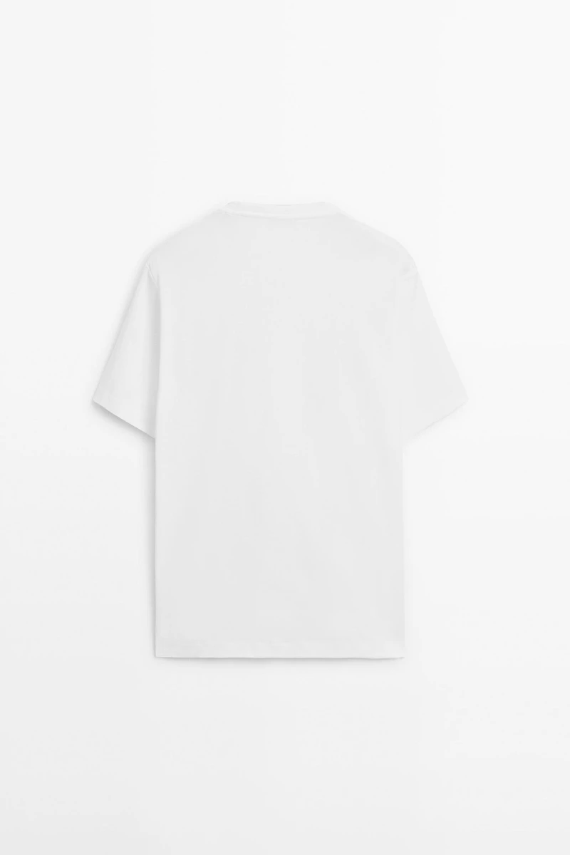 T-shirt 100 % coton mercerisé