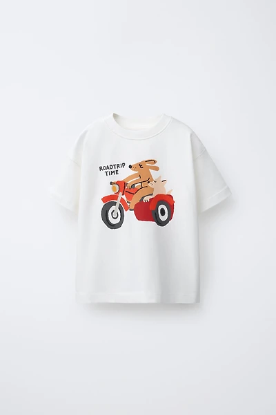 T-SHIRT À IMPRIMÉ ANIMAUX