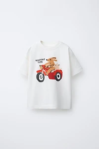 T-SHIRT À IMPRIMÉ ANIMAUX