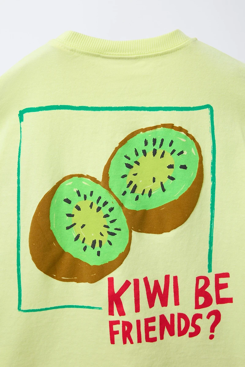 T-SHIRT IMPRIMÉ FRUITS