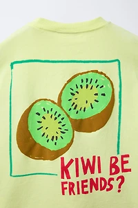 T-SHIRT IMPRIMÉ FRUITS