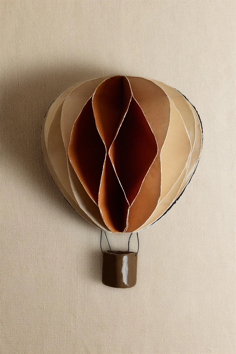 MONTGOLFIÈRE PAPIER MURAL (21 CM)