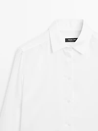 Chemisier fluide satin