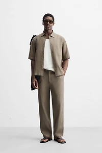 VISCOSE - JUTE PANTS